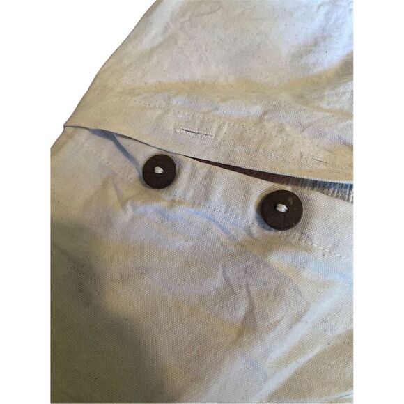 West Elm Multicolor Woven Cushion Cover Button Closure Living Room Decor - Picture 7 of 13